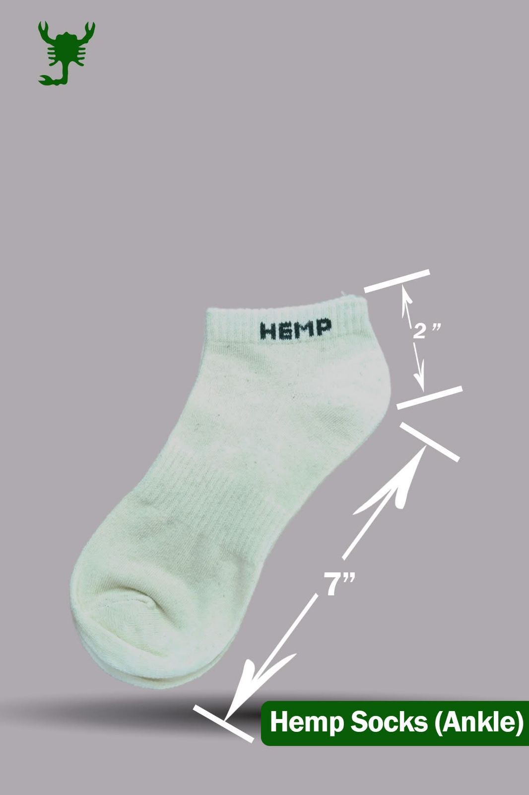 Hemp Socks (Ankle)